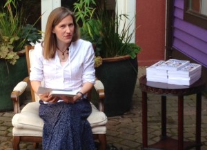 Book reading at Through the Reading Glass in Langley, WA on Aug 15