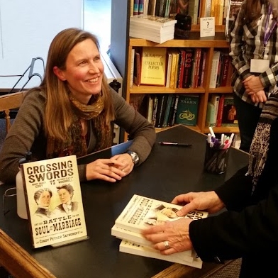 Cindy Safronoff at book signing