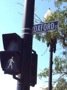 Oxford and Market Streets in Lynn where Mary Baker Eddy fell