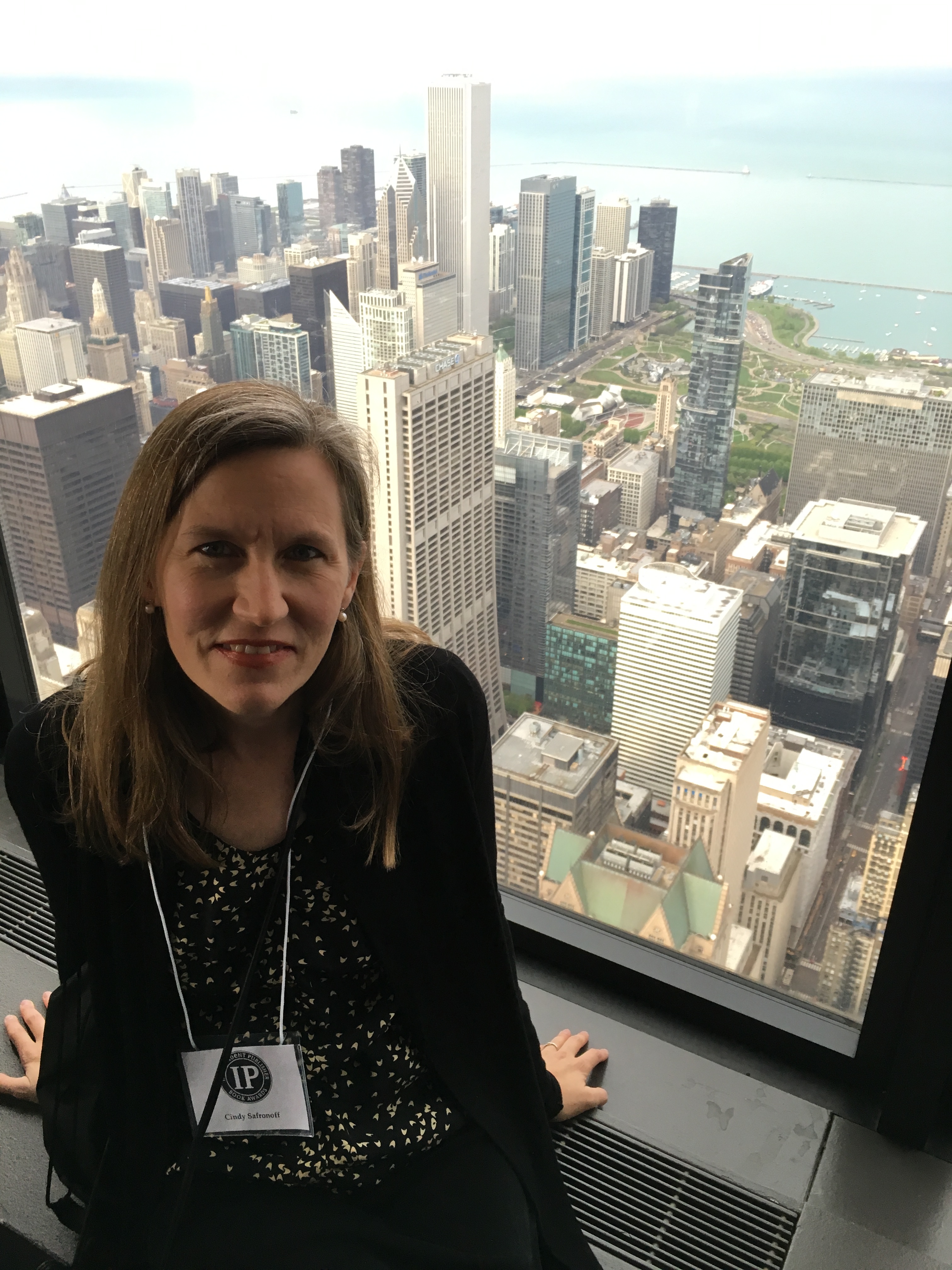 Safronoff accepts IPPY award high above Chicago