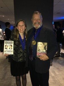 Cindy Safronff and Neal Katz, IPPY award winning Woodhull authors